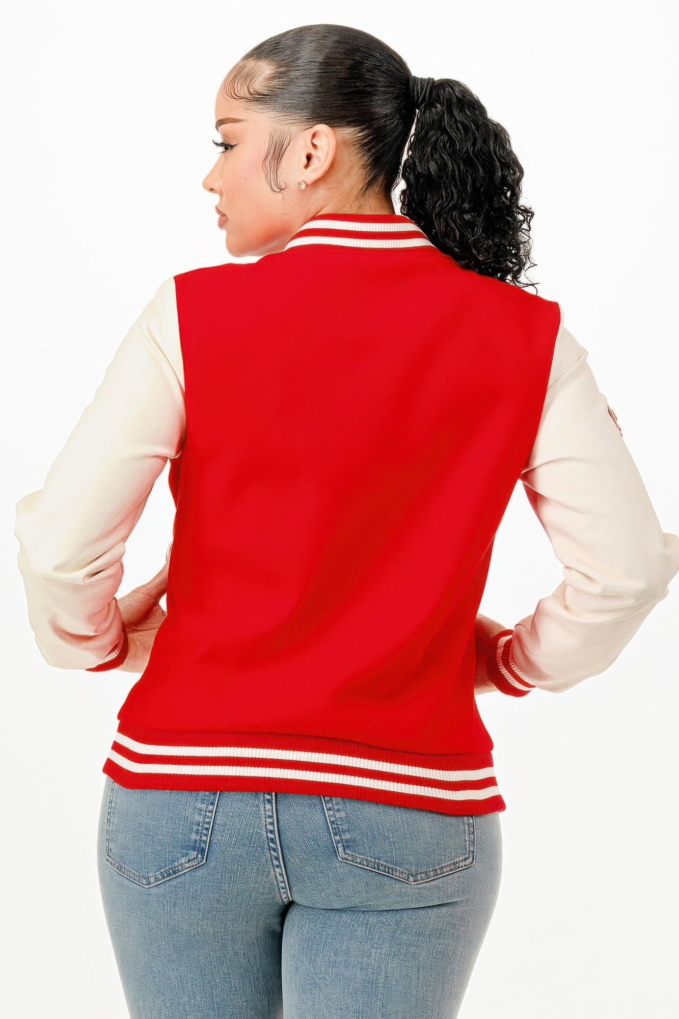Patch Varsity Bomber Jacket.