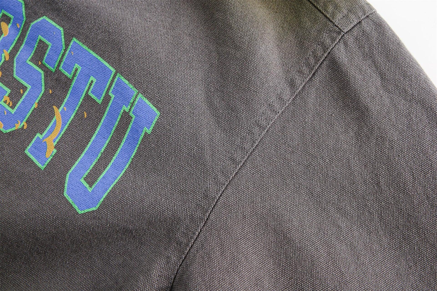 Graffiti Stitching Jacket – Unisex, Loose Fit