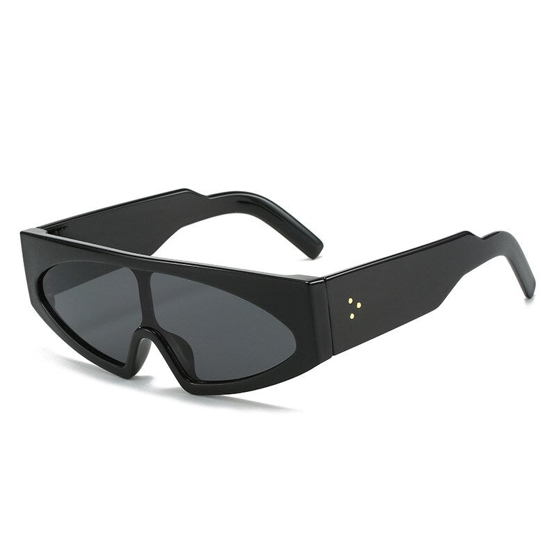 Retro Colour Block Cat Eye Sunnies