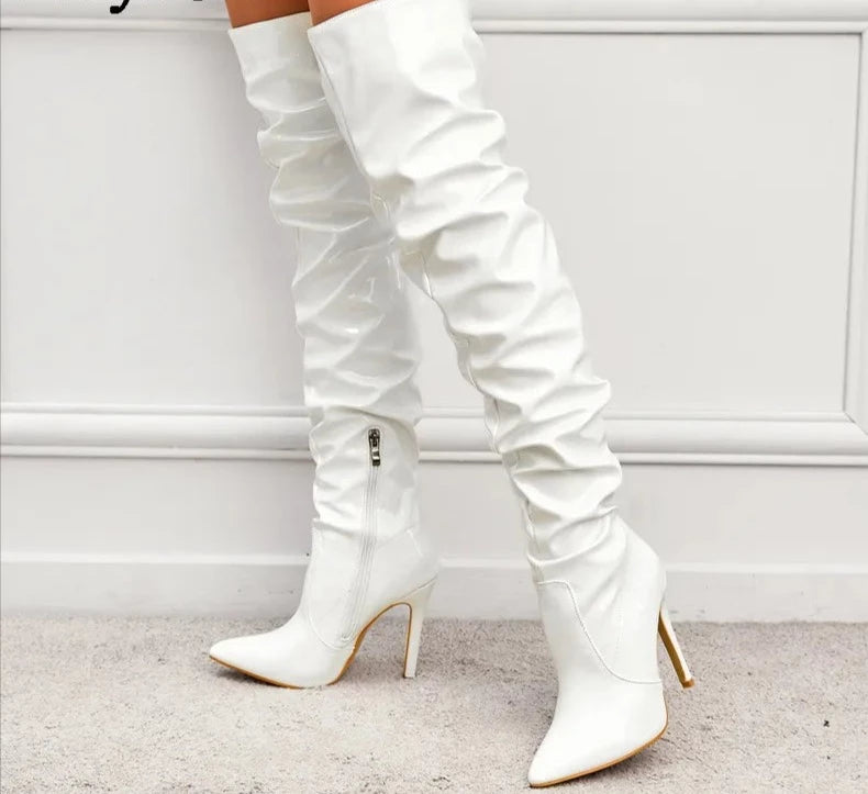 Over The Knee Stiletto Boots