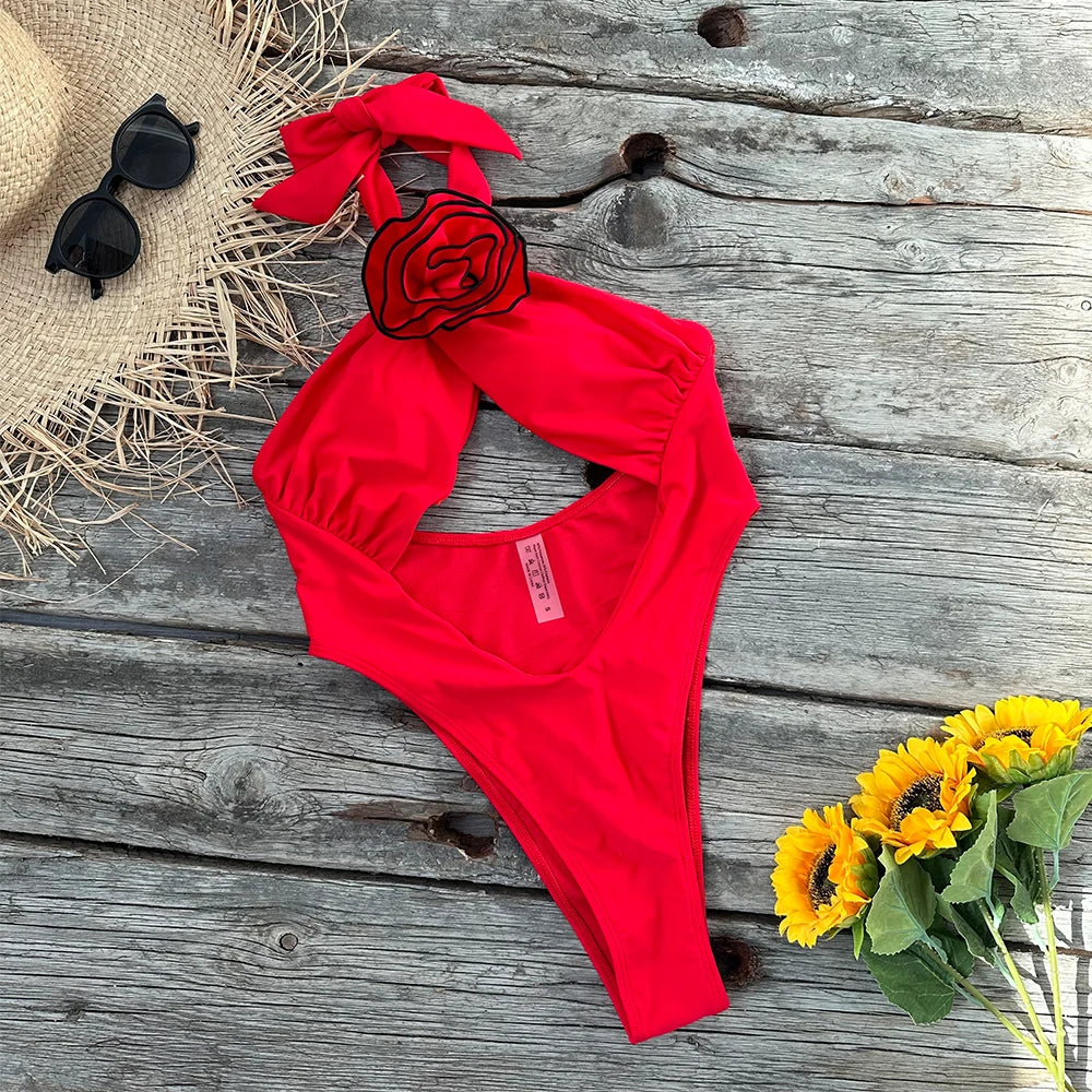 Rosey Push Up Monokini