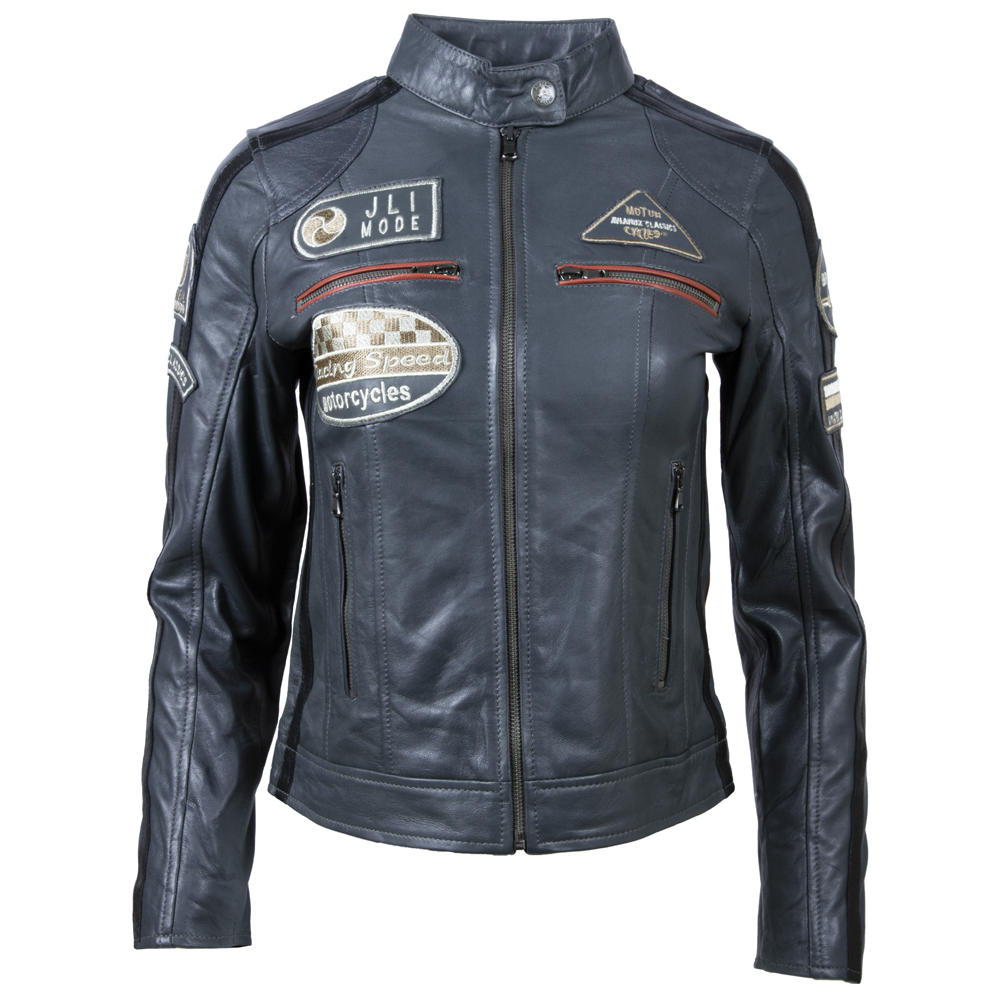 QOOC Women's Racing Biker - Platinum Grey.