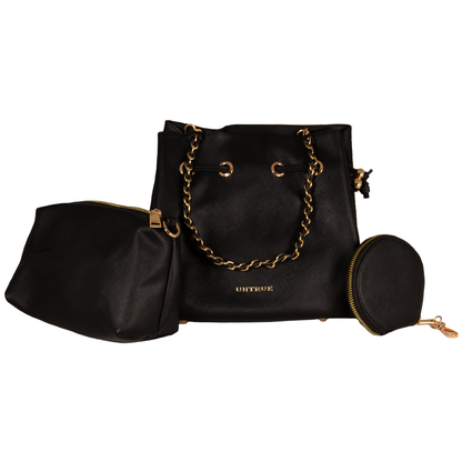 ONMZ Women's Tote Handbag - Black.