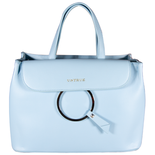 Z5B2 Women’s Charm Handbag - Blue.