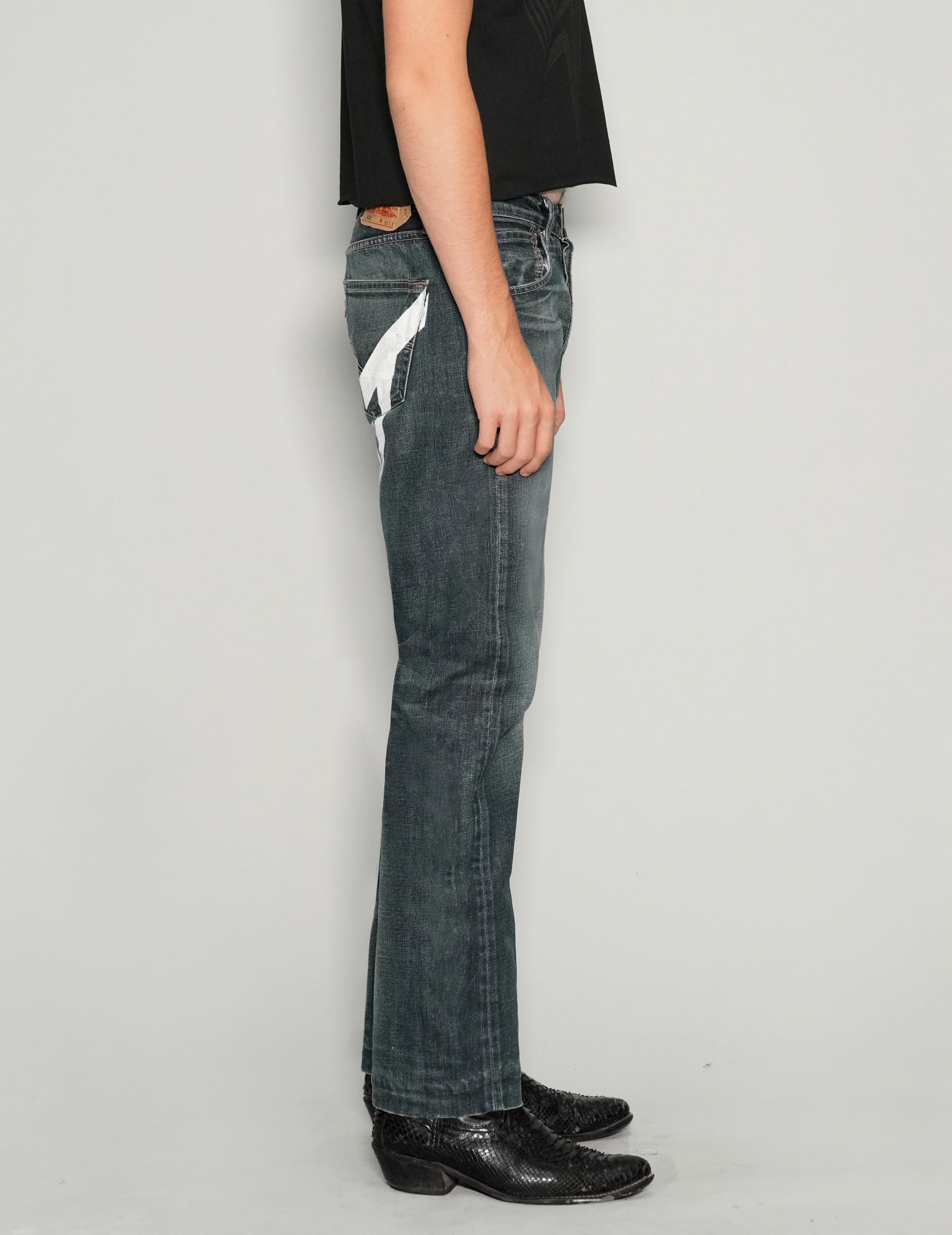 'Saint' Jeans in Indigo.