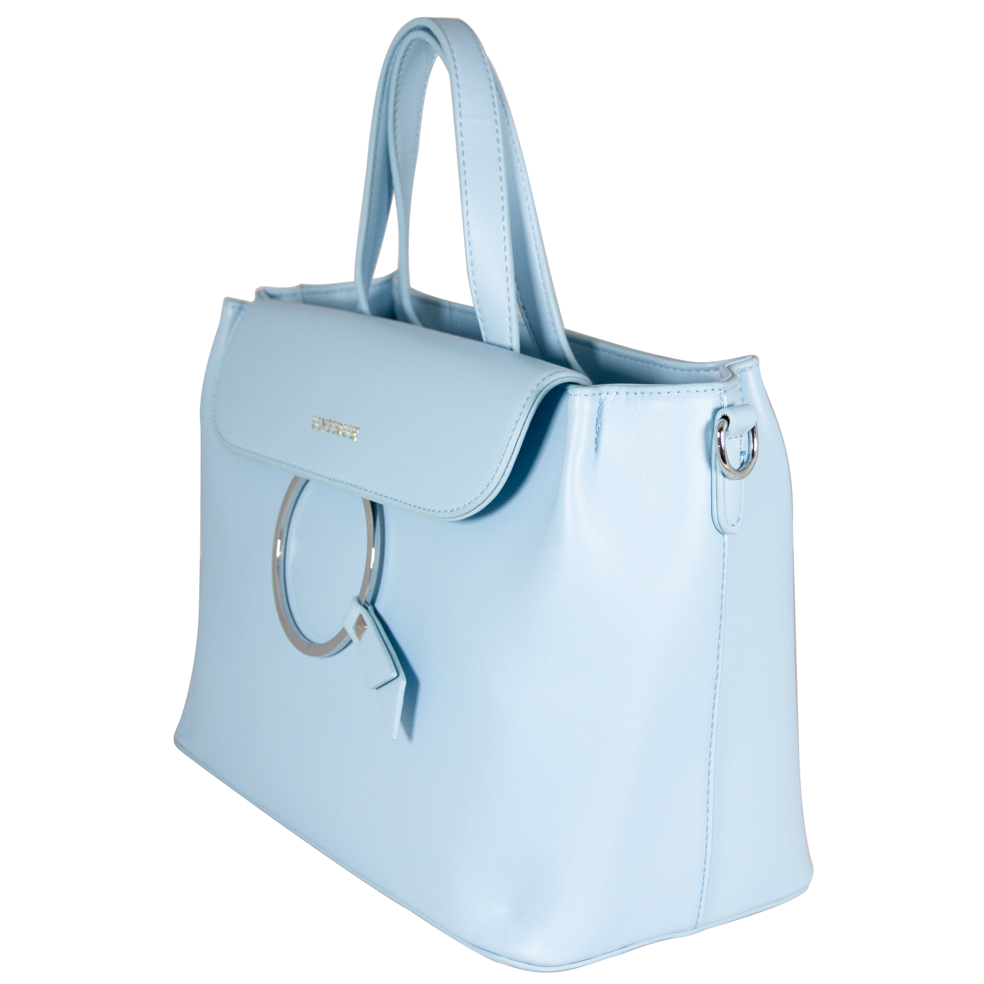 Z5B2 Women’s Charm Handbag - Blue.