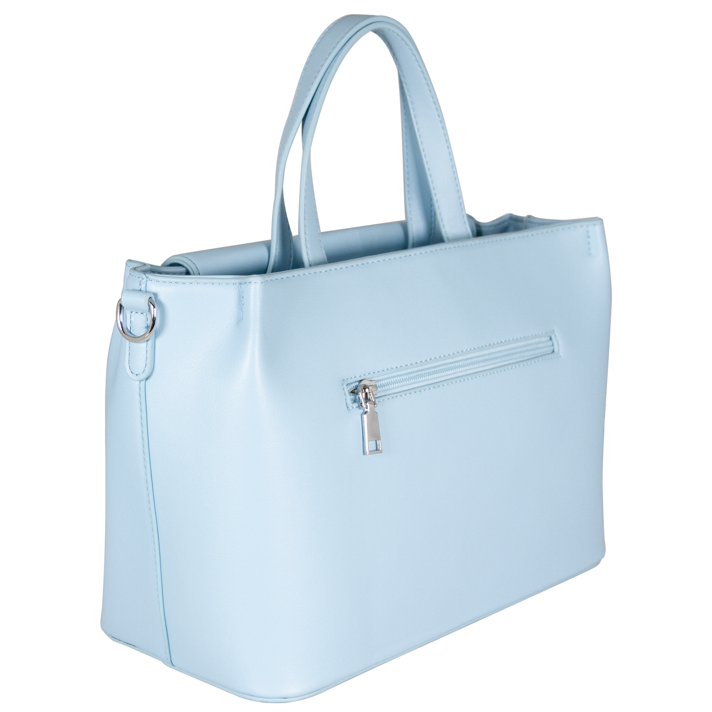 Z5B2 Women’s Charm Handbag - Blue.