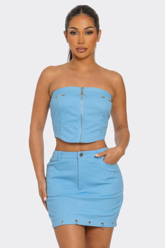 Space Girl Skirt Set.