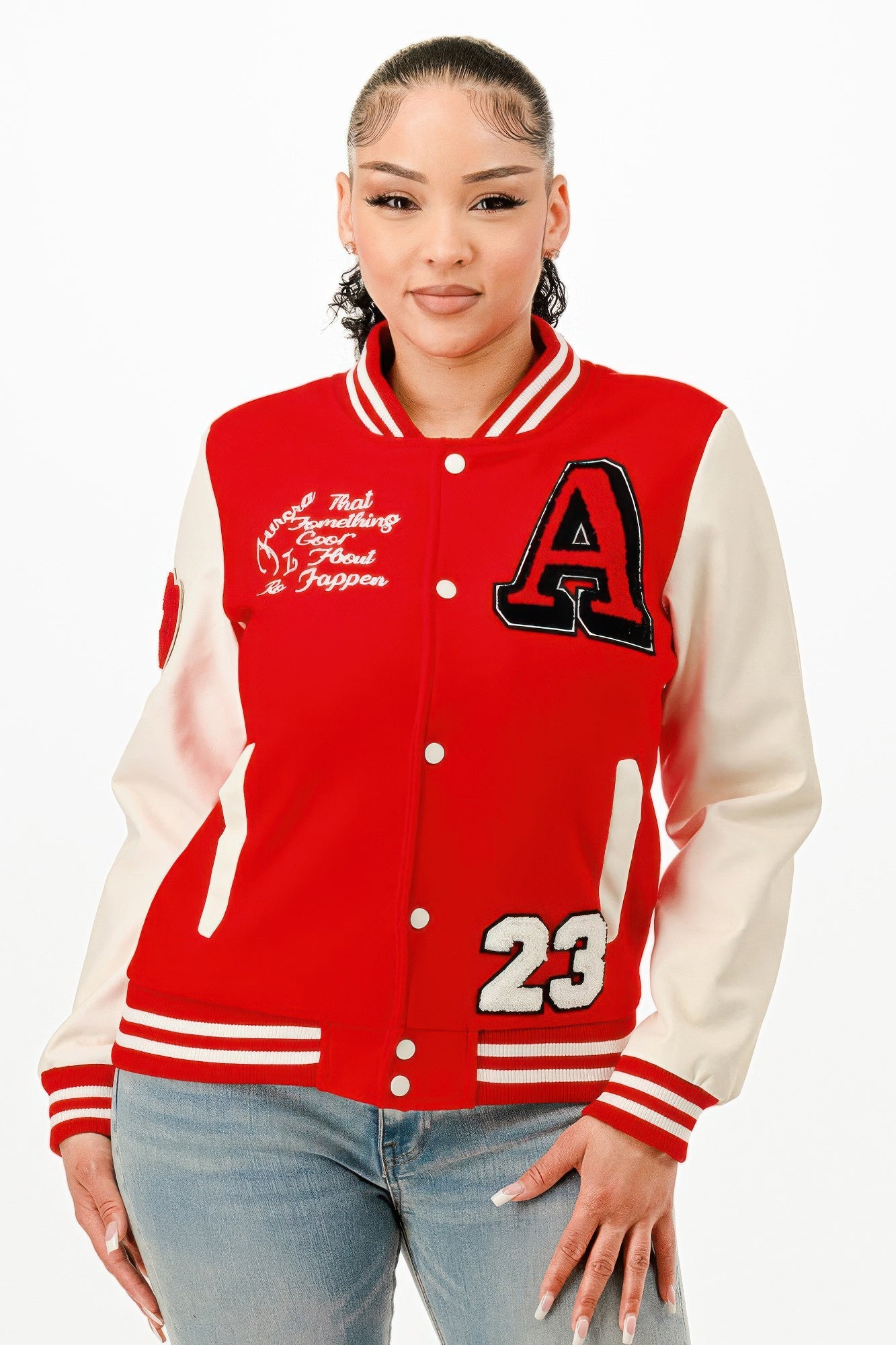 Patch Varsity Bomber Jacket.