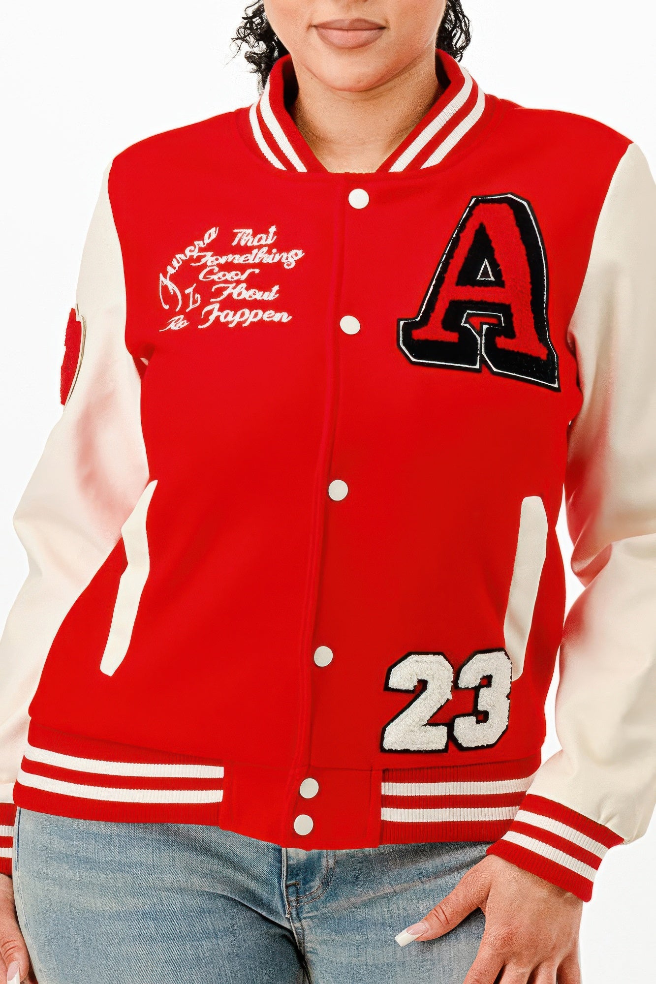 Patch Varsity Bomber Jacket.