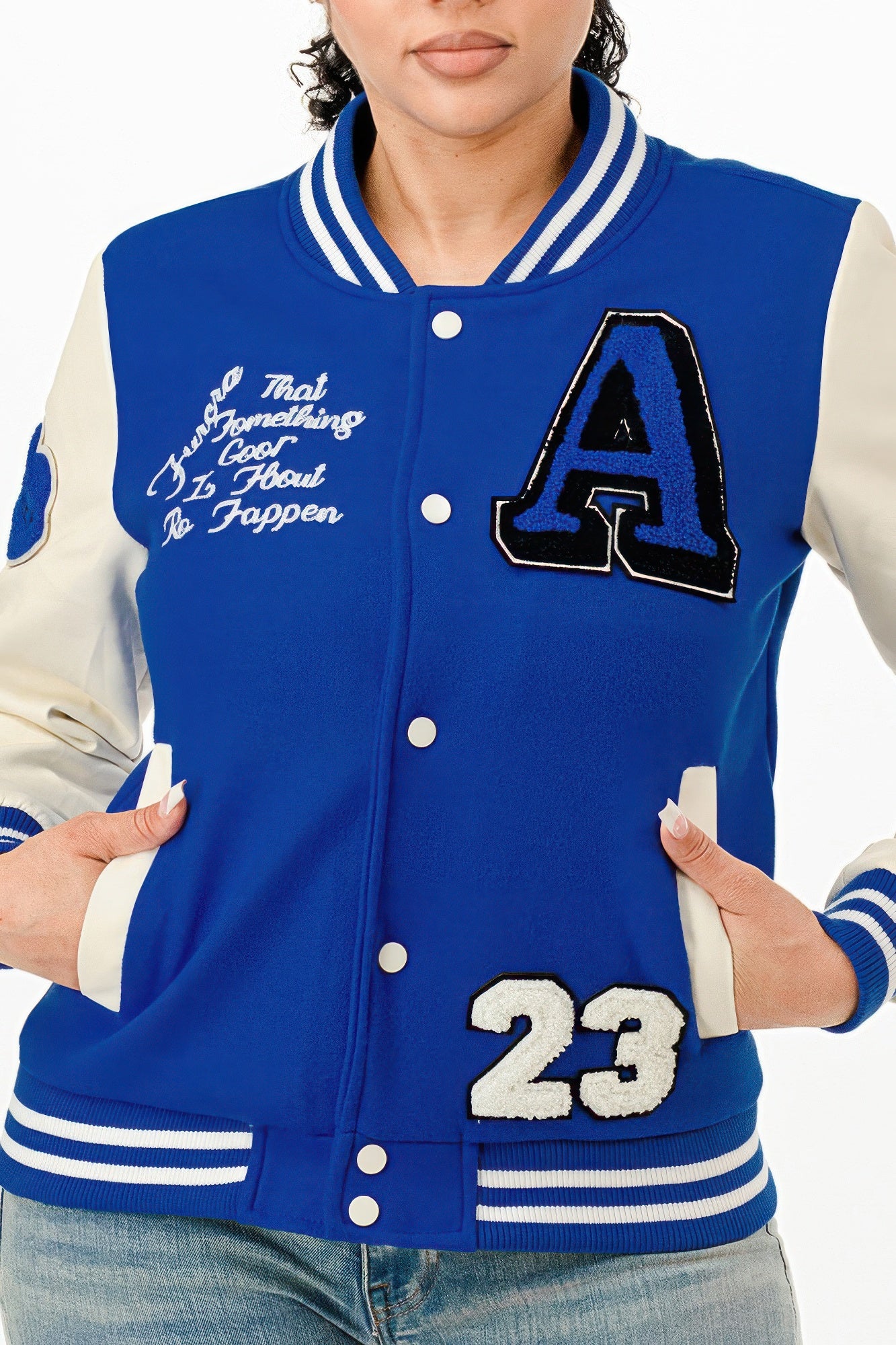 Patch Varsity Bomber Jacket.