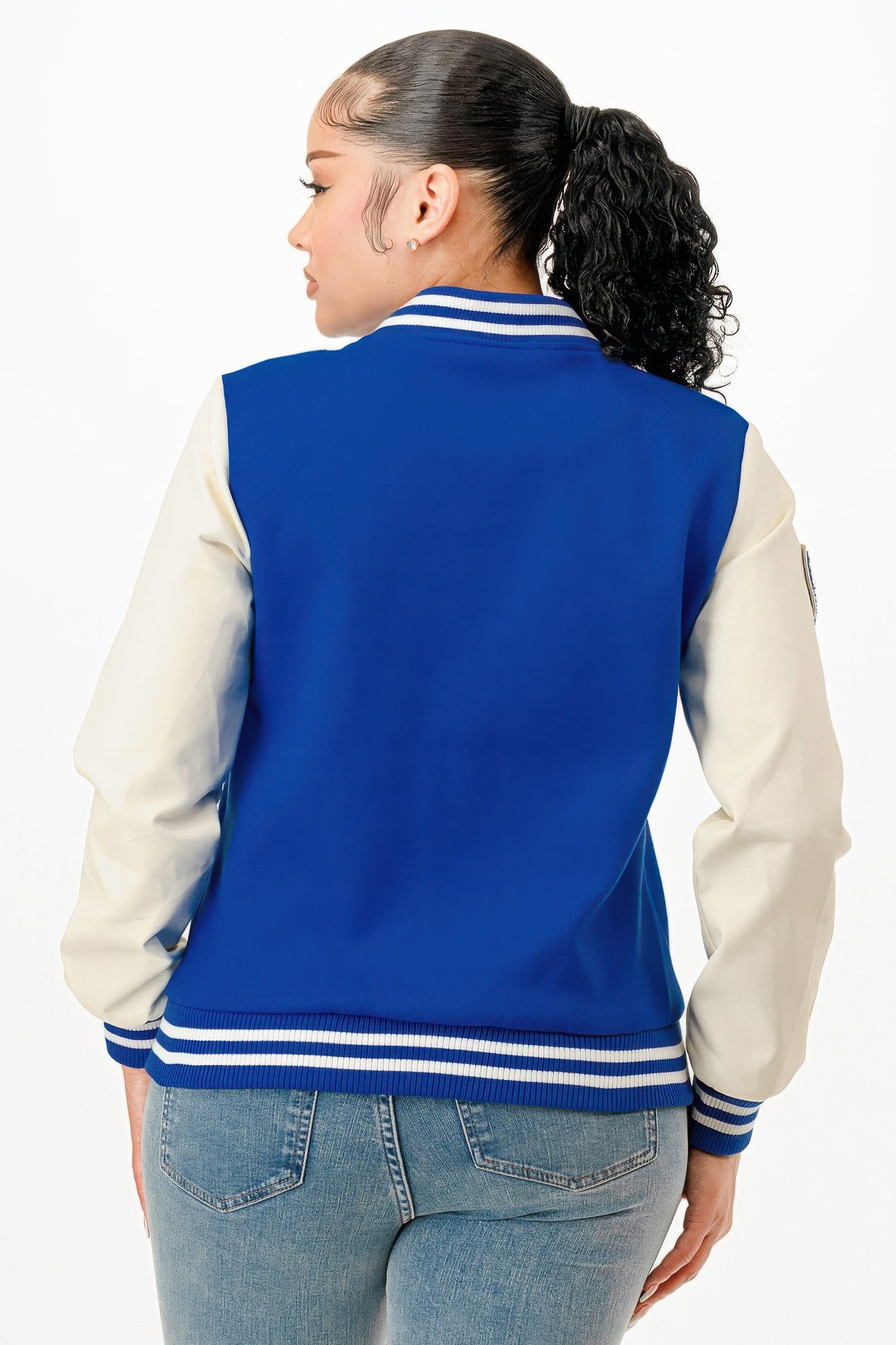 Patch Varsity Bomber Jacket.