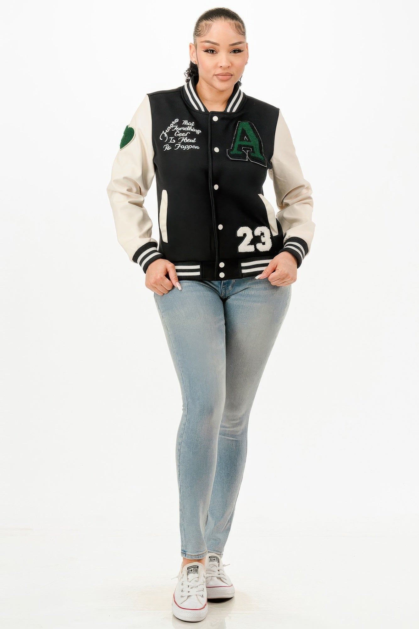 Patch Varsity Bomber Jacket.