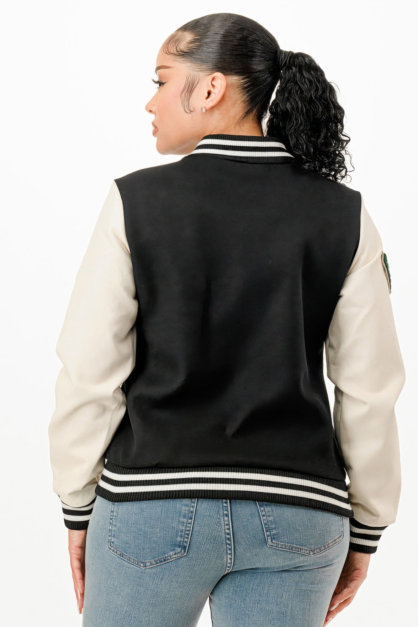 Patch Varsity Bomber Jacket.