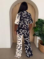 Woman's Resort Wear Pant Set.