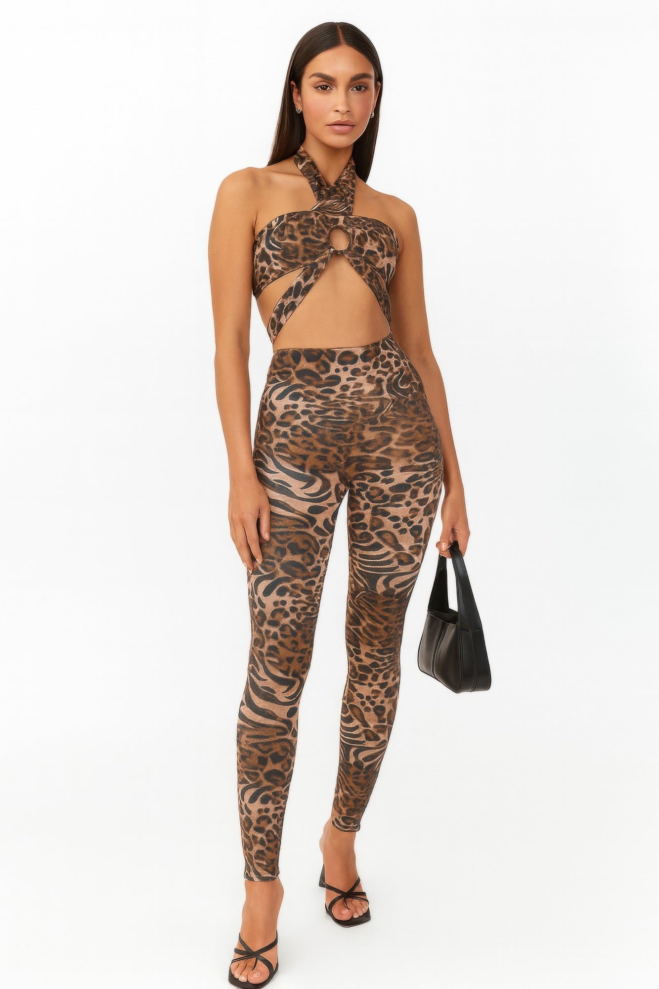 Leopard Cheetah Intertwined Set.