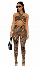 Leopard Cheetah Intertwined Set.