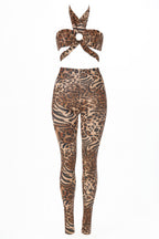 Leopard Cheetah Intertwined Set.