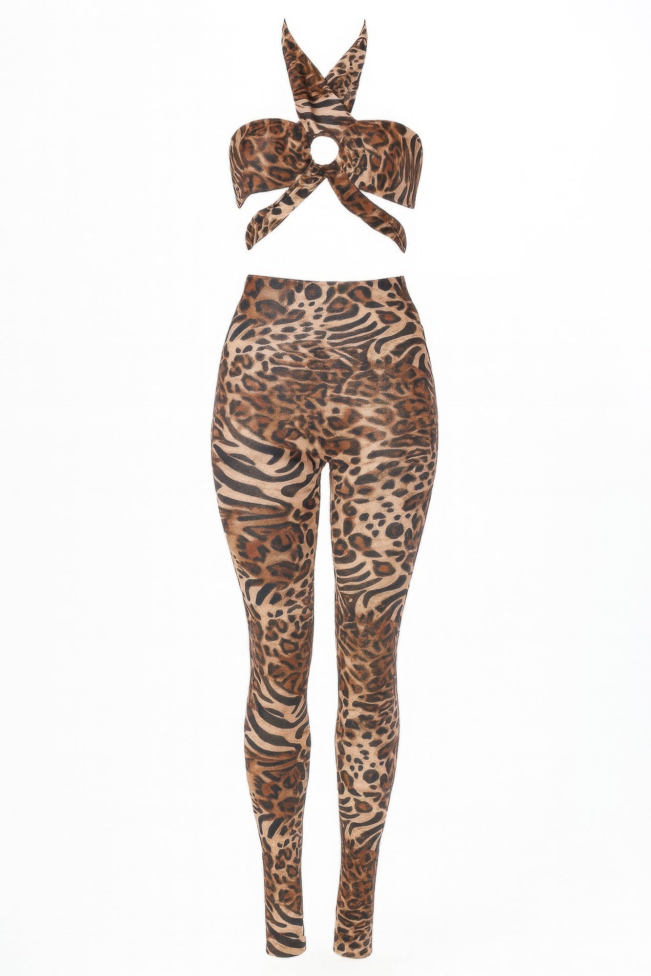Leopard Cheetah Intertwined Set.