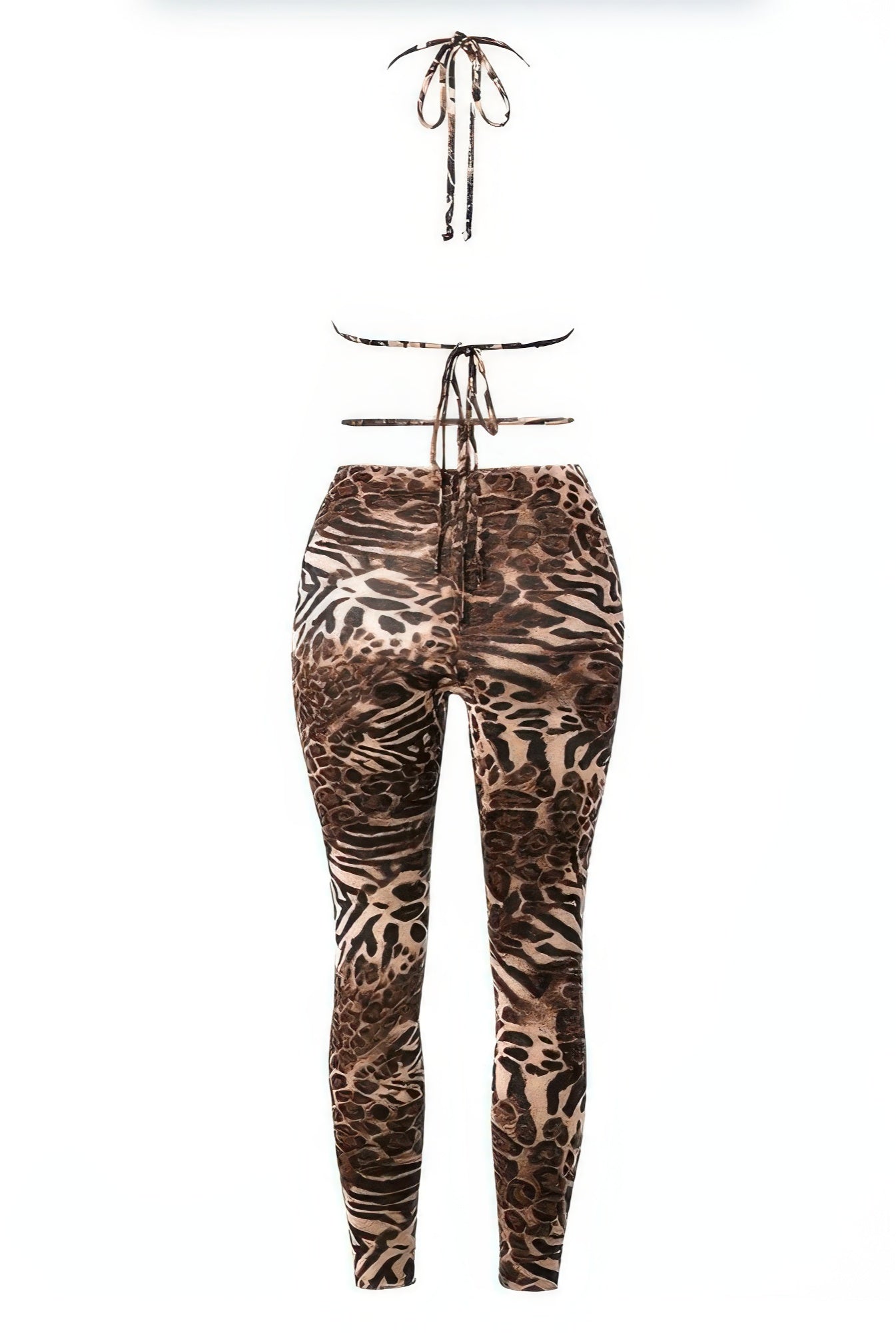 Leopard Cheetah Intertwined Set.