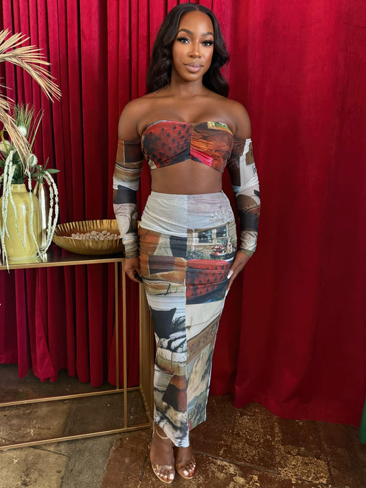 Gallery Muse Two-piece Set.