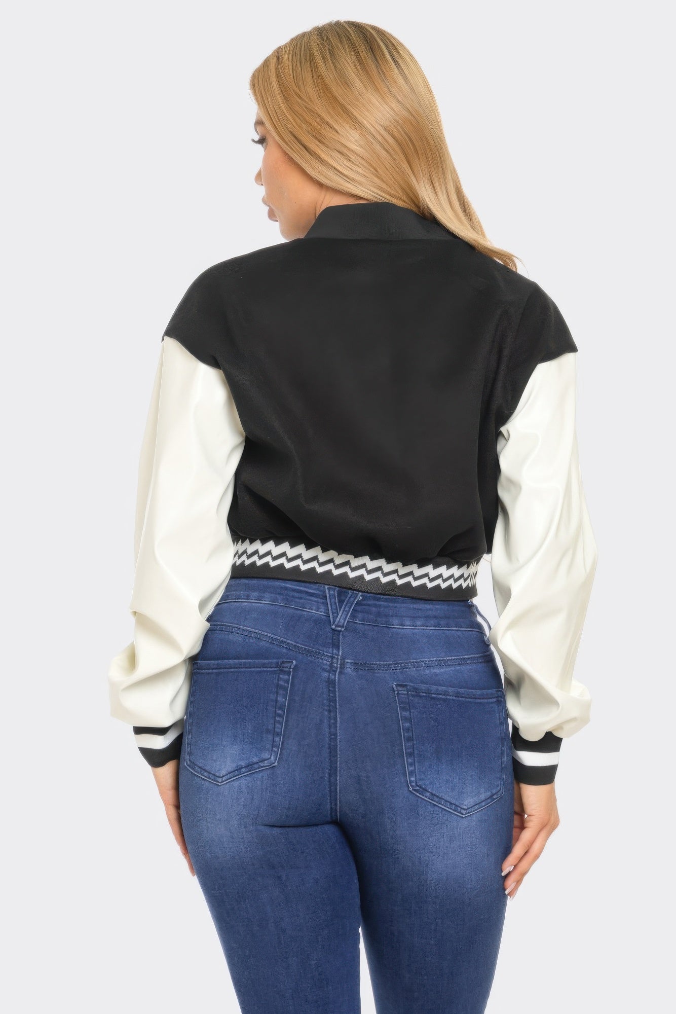 Varsity Patchwork Y2k Jacket.