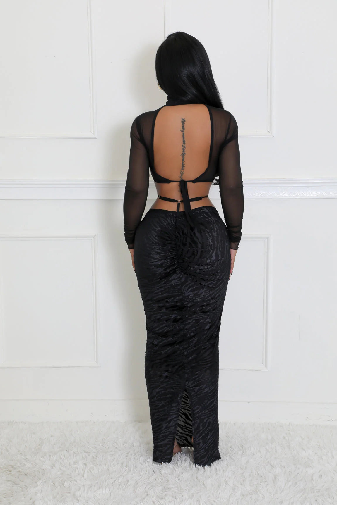 Crossed Paths Skirt Set.