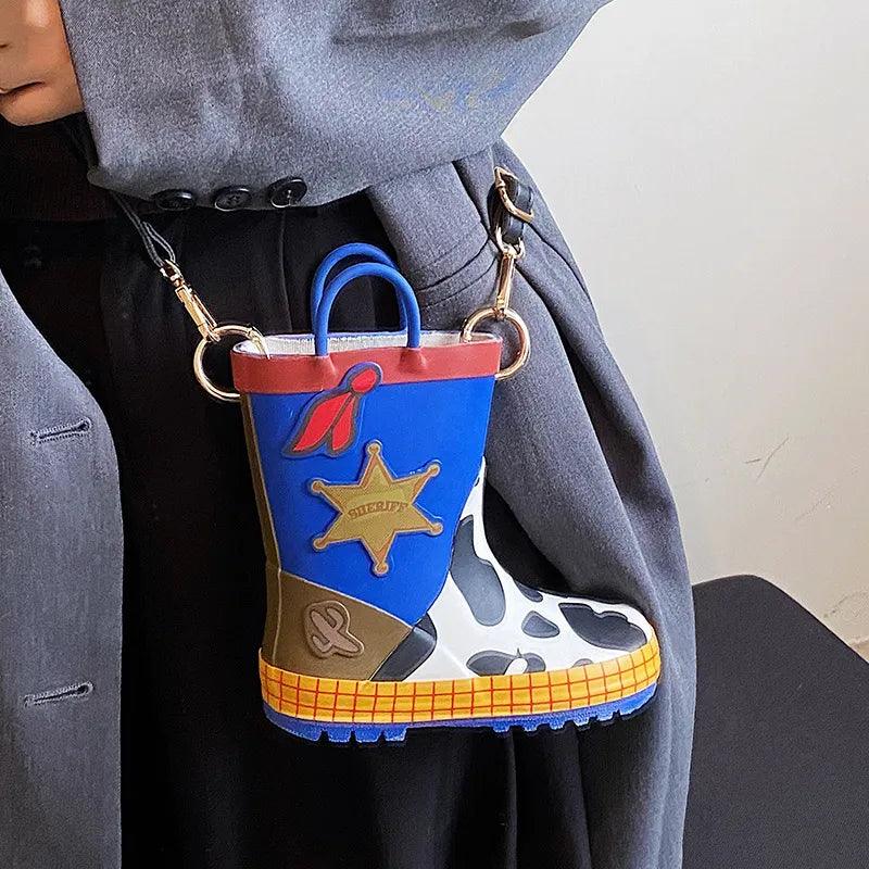 Novelty Toy Story Rain Boot Shoulder Bag - ANNAJEVOLI