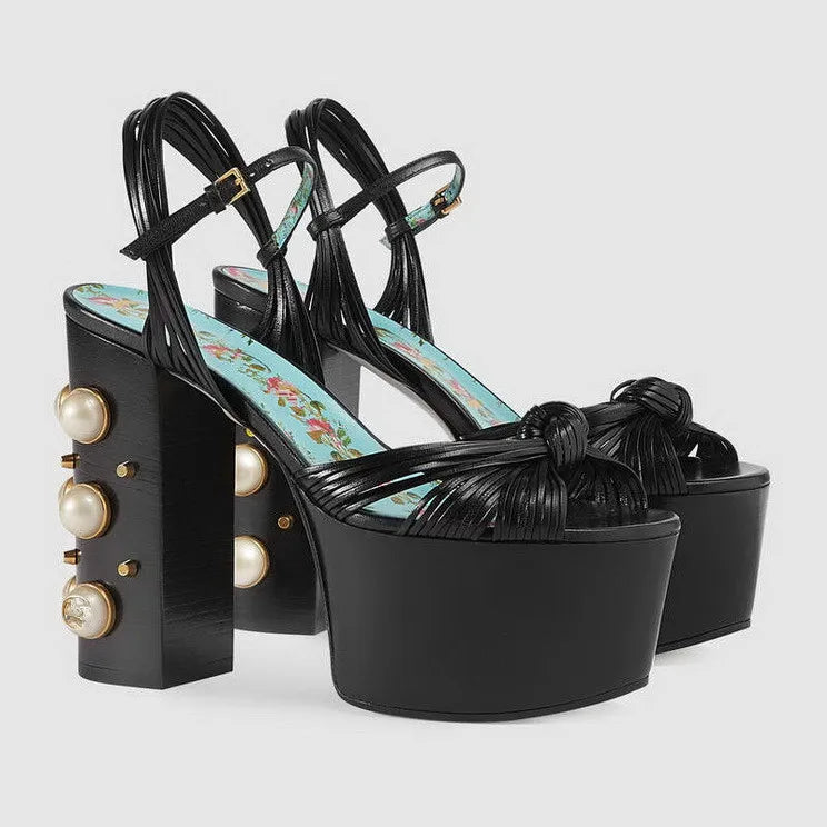 Chunky Heeled Platforms