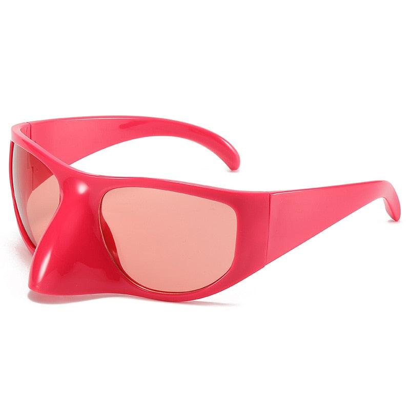 Oversized Mask Punk Sunglasses.