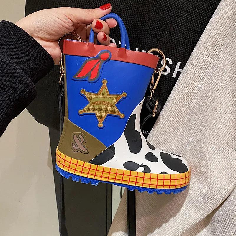 Novelty Toy Story Rain Boot Shoulder Bag - ANNAJEVOLI