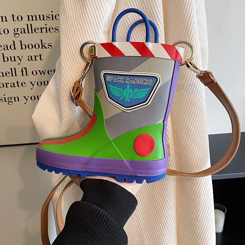 Novelty Toy Story Rain Boot Shoulder Bag - ANNAJEVOLI