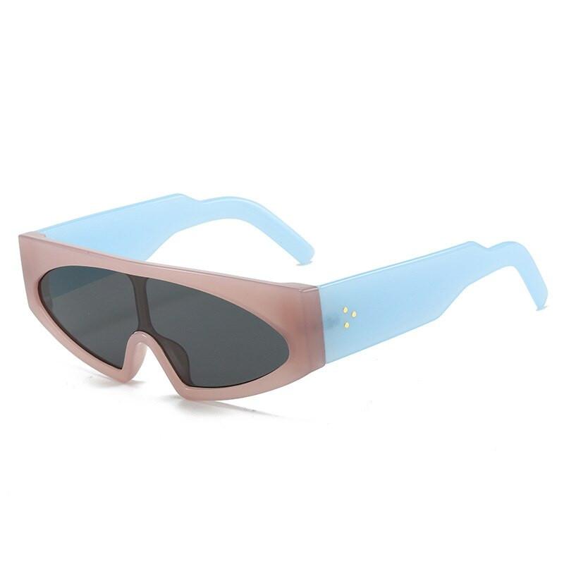 Retro Colour Block Cat Eye Sunnies.