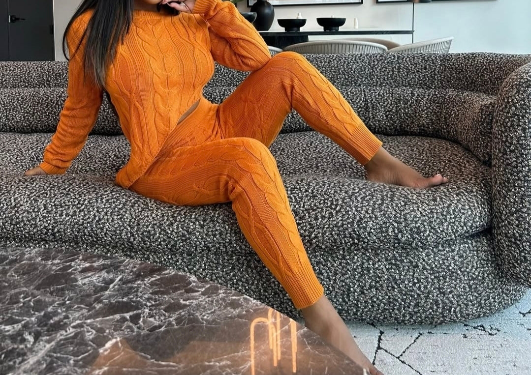 Casual Knit 2pc Set.