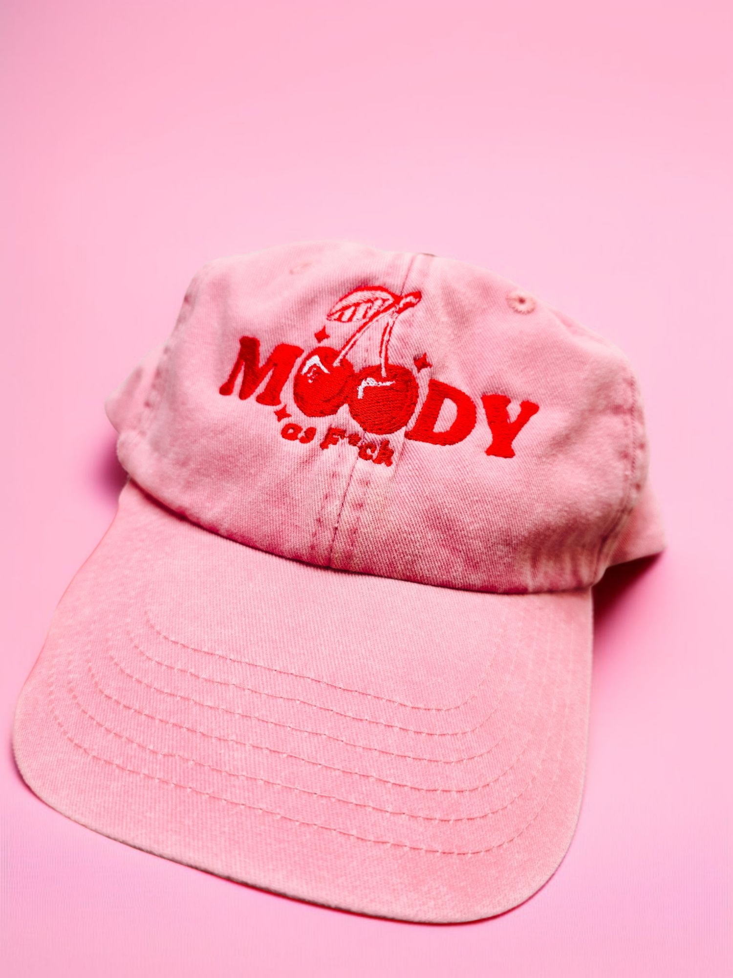 Moody As F*ck embroidered baseball cap.