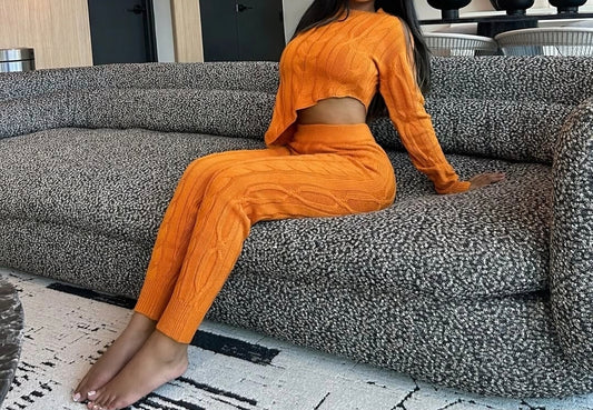 Casual Knit 2pc Set.